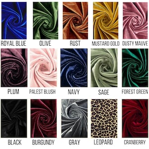 Velvet Headband Preppy Hairband Basic Velvet Hairband Choose Color & width image 4