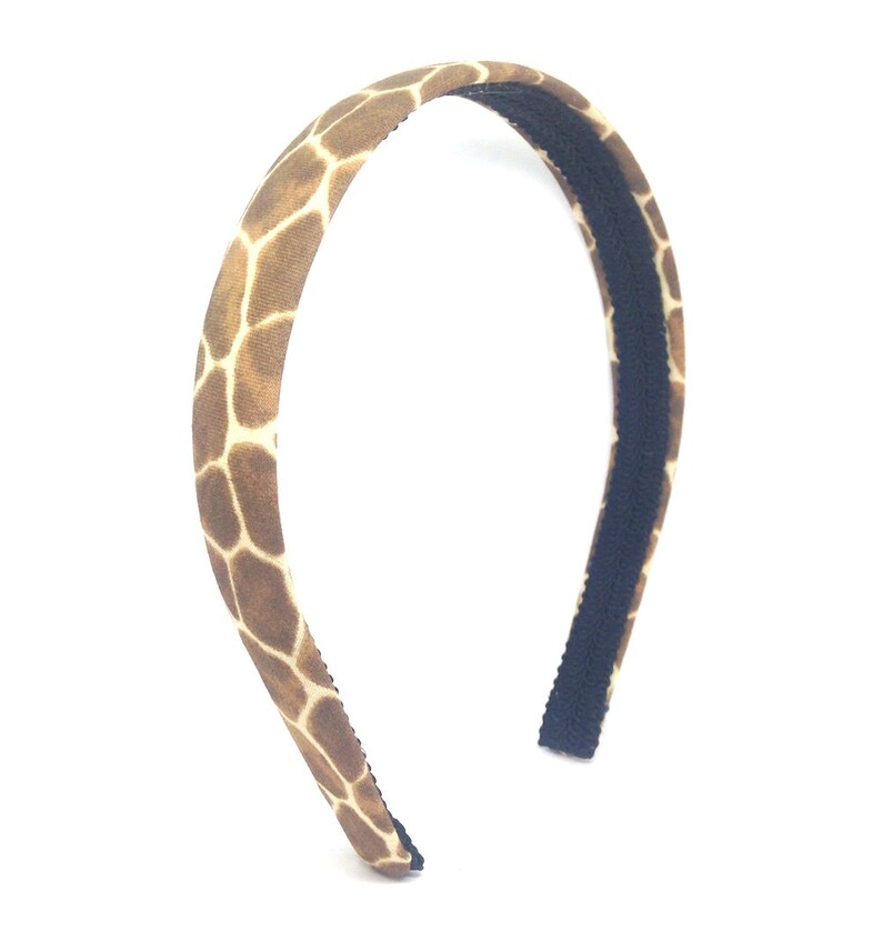 Giraffe Headband Animal Print Headband Giraffe Tan & Etsy