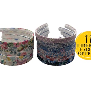 Headbands from Liberty of London Fabrics, Floral, Narrow: Girls & Women, 11 choices