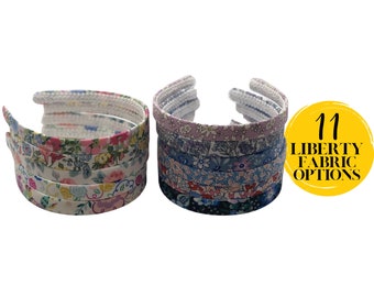 Headbands from Liberty of London Fabrics, Floral, Narrow: Girls & Women, 11 choices