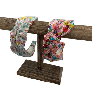 Top Knot Headbands made from Liberty of London Floral Fabrics image 4