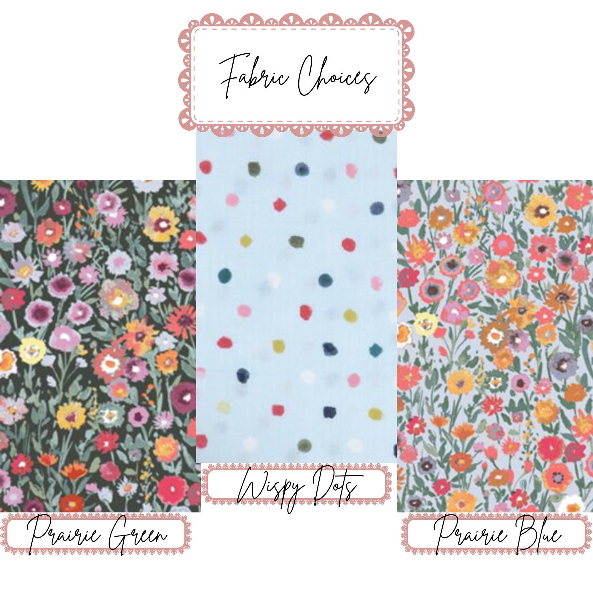 Floral Polka Dot Headband: Spring Summer Top Knot Headbands  display picture 3