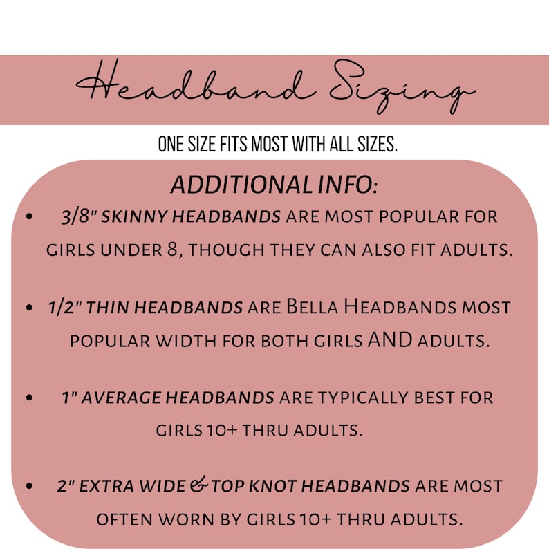 Skinny Solid Color Basic Headband, for girls & women image 8