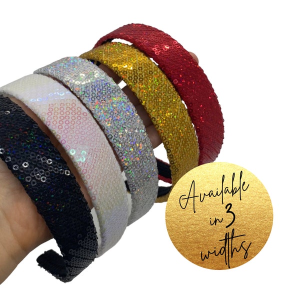 Sequin Headband Etsy