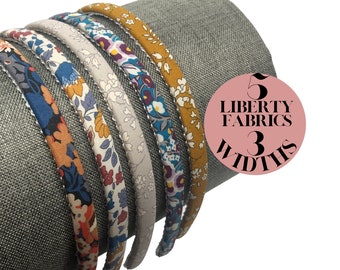 Headbands made from Liberty of London Fabrics | Floral Hair Bands: Women or Girls