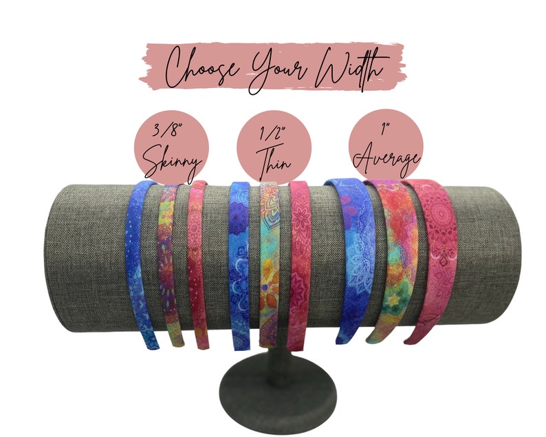 Boho Headbands Medallian Hair Bands Women or Girls image 4