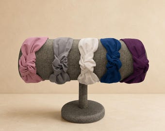 Solid Top Knot Headbands | Knot Headbands for Girls & Women