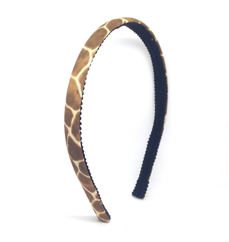 Skinny Giraffe Headband Thin Headband Animal Print Etsy