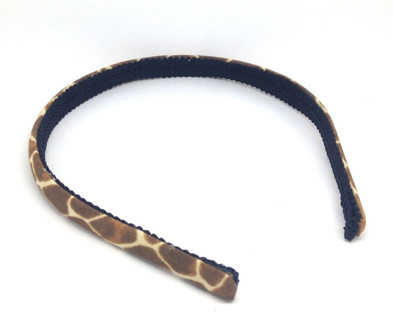 Skinny Giraffe Headband Thin Headband Animal Print Etsy