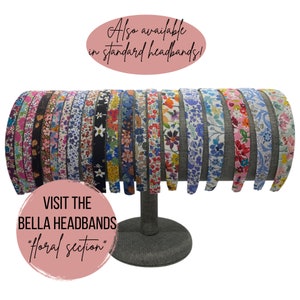 Top Knot Headbands made from Liberty of London Floral Fabrics image 7