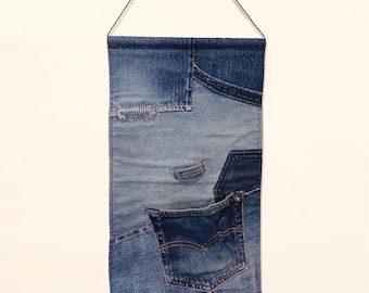 KIZAMU(Denim single flower vase tapestry)