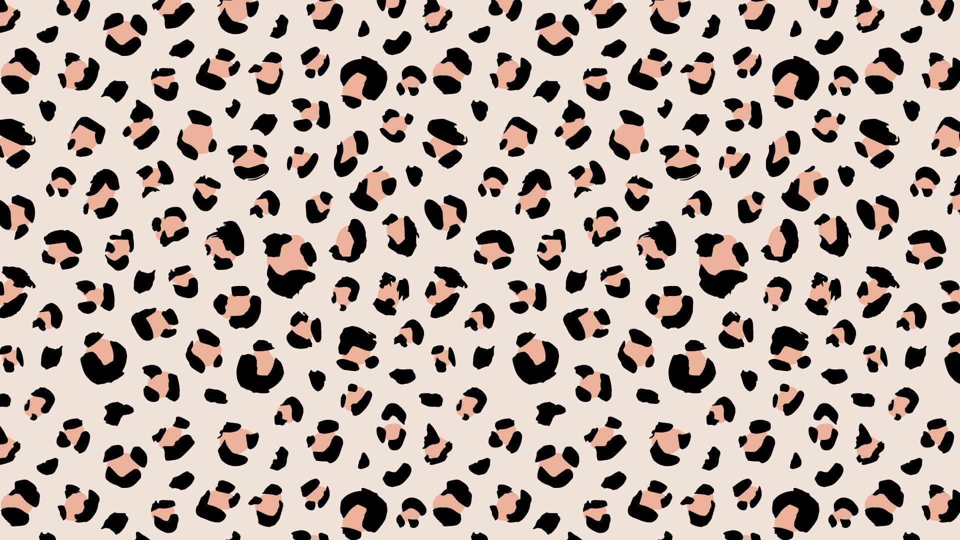 Wild Pattern Background Wild Leopard Print Pattern Background - Digital Download for Laptop ...
