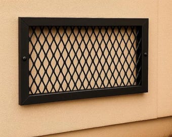 Steel Air Vent Cover | Heavy-Duty Crawl Space Vent Grate