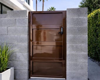 Monterra Panel Steel Security Gate | Modern Privacy Entry Gate