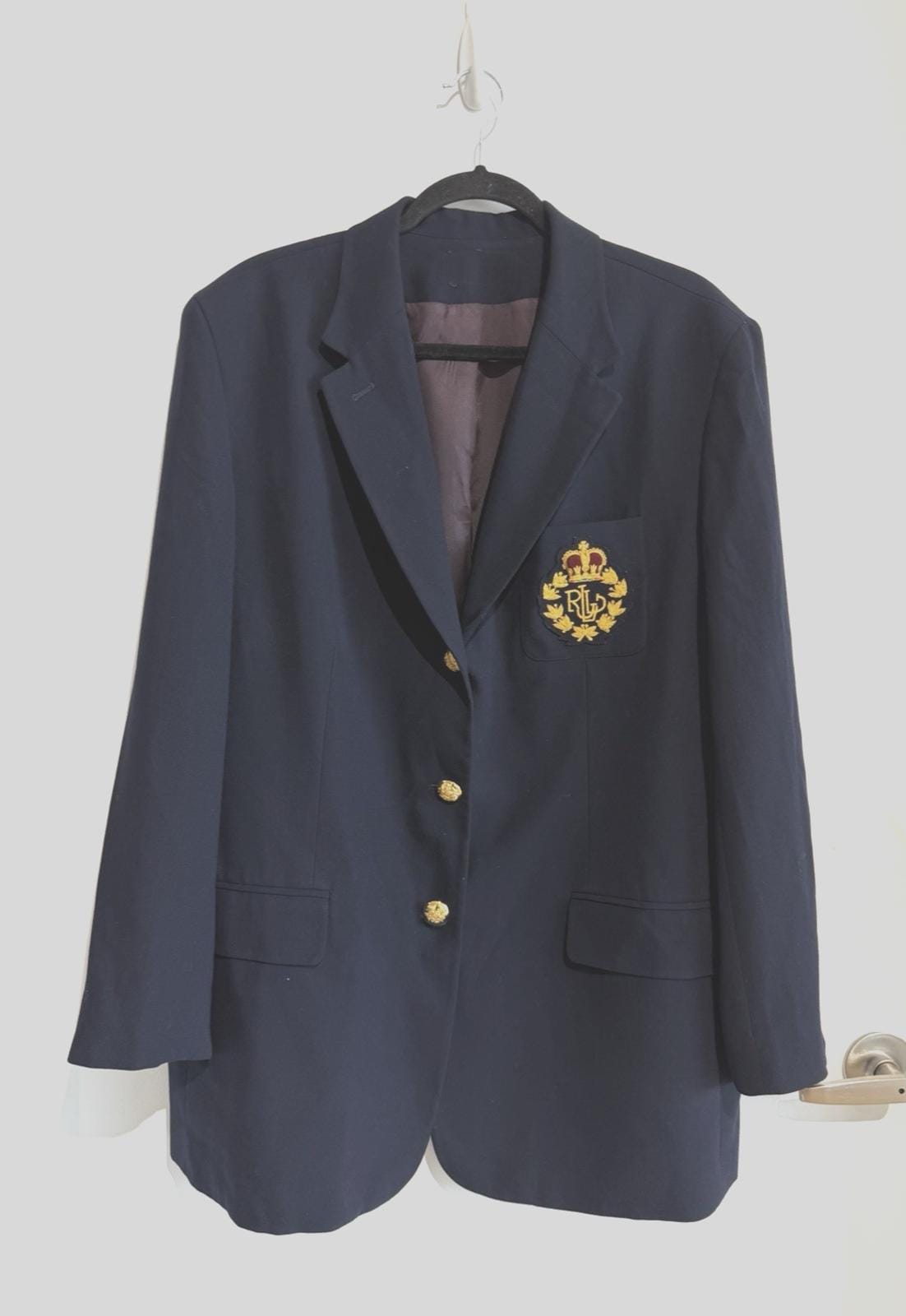 Ralph Lauren Navy Blazer - Etsy