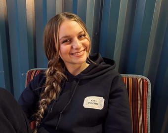 Stay Positive Ticket Hoodie