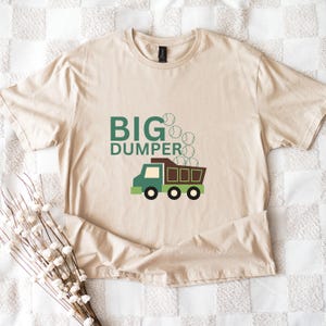 Big Dumper Unisex T-Shirt, Funny Gym Booty Tee for Lifters, Squat Lovers and Confident Kings and Queens, Bold Workout Humor Shirt