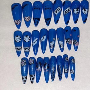 Hand made press on nails