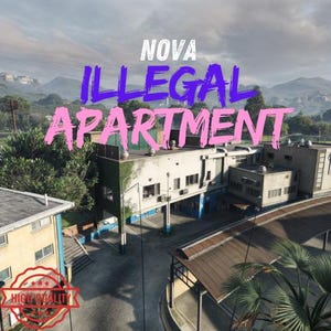 Nova ILLEGAL Apartment Mlo, Mechanic, Nice MLO, Optimized, Mod, High Quality
