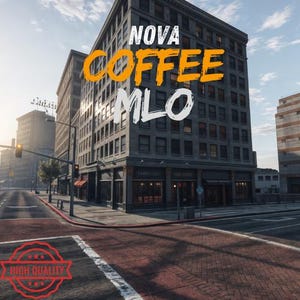 Coffeeshop MLO | Gezellig RP Cafe-interieur | Geoptimaliseerde kaart voor rollenspelservers | Rollenspel