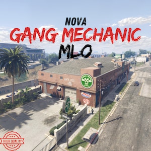 Gangmonteur MLO, mooie MLO, geoptimaliseerd, mod, hoge kwaliteit, rollenspel, game, FiveM-compatibele rollenspelkaart