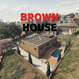 Brown House MLO | Cozy Hideout RP Interior | Optimized Map for Roleplay Servers | Roleplay