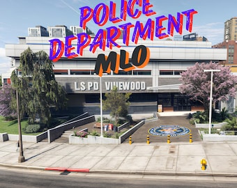 Police Department MLO,Nice MLO, Optimized, Mod, High Quality, Roleplay, Police Roleplay,Optimized FiveM Roleplay Station Map
