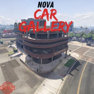 Car Gallery Mlo, Optimized, Mod, High Quality Role Playing Mod, FiveM Compatible Role Playing Map, Special Interior for RP Server