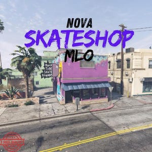 Skate Shop,Mlo,MLO, Optimized, Mod, High Quality,Optimized Urban Roleplay Location Mod,Streetwear Roleplay Map