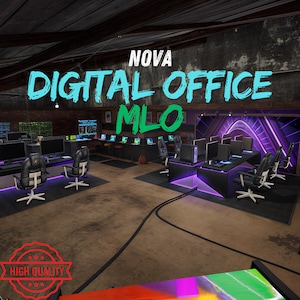 Digital Office MLO | Business Roleplay Interior | Optimized HQ for Legal RP & Startups