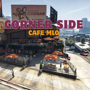 Corner Side Cafe MLO, Mecánico, Buen MLO, Optimizado, Mod, Alta calidad, Juego de rol, Bean Machine Cafe