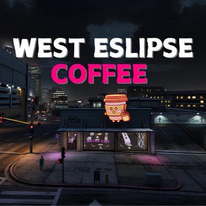 West Eslipse Coffee MLO | Urban Café Interior | RP Social Hangout Map | Optimized Roleplay Location