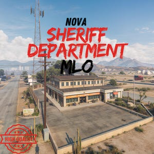 Sheriff Abteilung MLO | Polizei RP Interior | Optimierte Rollenspiel Karte für Town Bereich | Rollenspiel