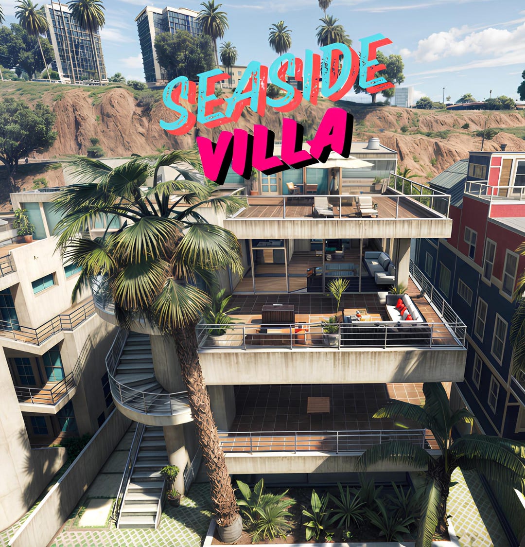 Seaside Villa MLO | Luxury Coastal RP House | Optimized Roleplay Map ...