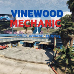 Vinewood Mechanic Shop | Custom Garage Interior | Optimized Roleplay Map for Car Scenes