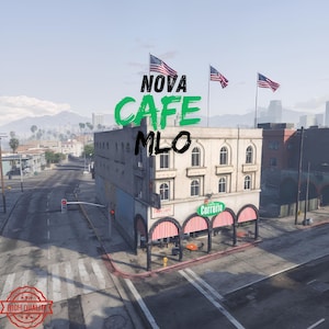 Cafe MLO, mécanicien, Nice MLO, optimisé, mod, haute qualité, carte FiveM optimisée pour les rôles sociaux et civils