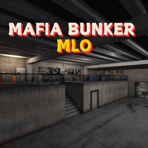 Búnker de la Mafia (MLO), buen MLO, optimizado, de alta calidad, para juegos de rol, base subterránea optimizada para juegos de rol criminales.
