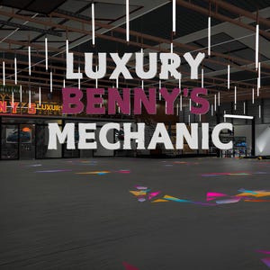 Mecánico Bennys de lujo MLO, buen MLO, optimizado, mod, alta calidad, juego de rol, mapa de tienda de sintonizadores optimizado para servidores de juego de rol