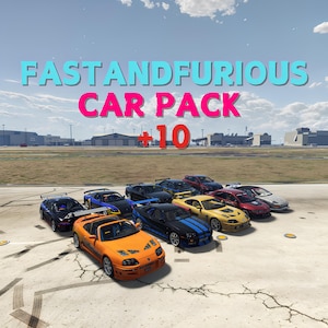 Fast & Furious Car Pack | FiveM Optimized Vehicle Bundle | High-Performance Debadged RP Cars
