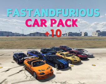 Fast & Furious Car Pack | FiveM Optimized Vehicle Bundle | High-Performance Debadged RP Cars