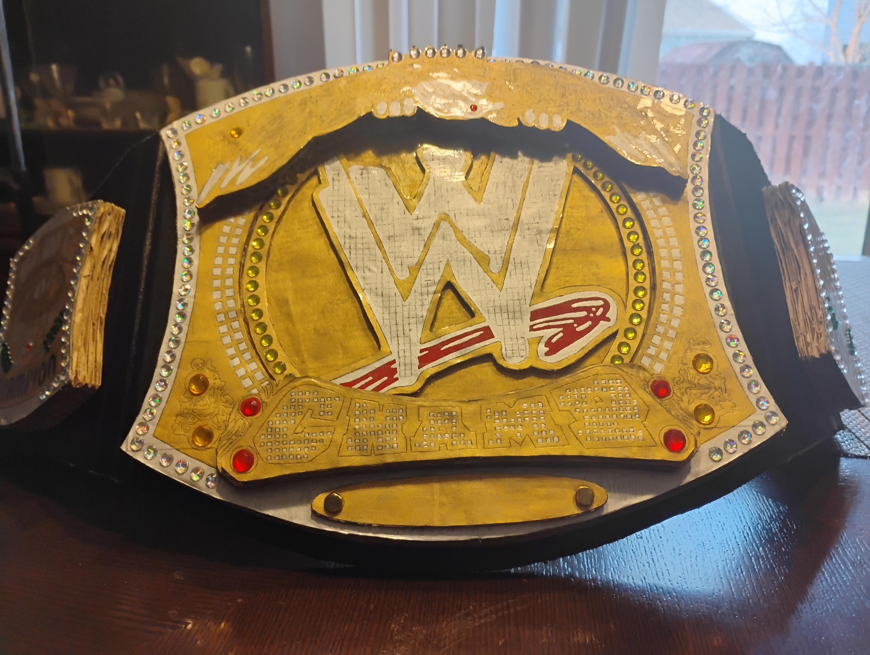WWEチャンピオンベルト WWEチャンピオンシップスピナーベルト - Etsy 日本