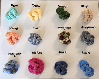 Crochet Scrunchies