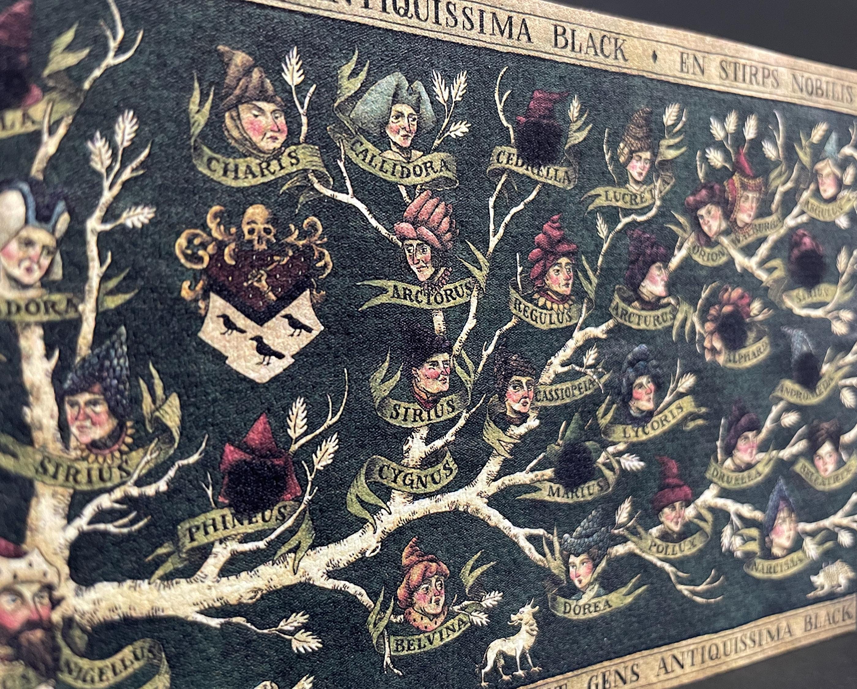 Black Family Tree Tapestry