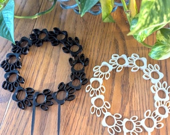 3D Printed Dog Paw Plant Trellis: Eco-Friendly PLA Indoor Support