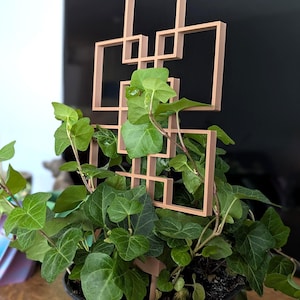 Elevate Your Indoor Garden: Customizable 3D Printed Plant Trellis