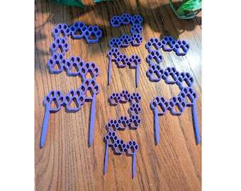 3D Printed Dog Paw Plant Trellis: Indoor Plant Support