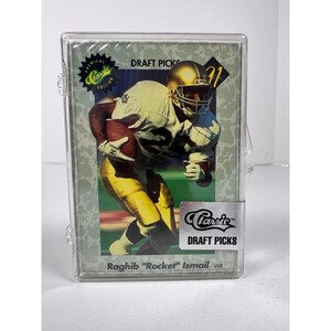 Vintage Football Cards Classic Draft Picks Raghib Rocket Ismai Limited Edition
