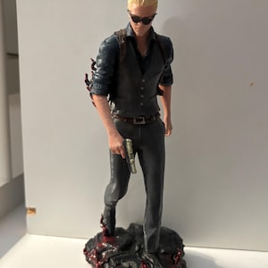 Resident Evil 4 remake Albert Wesker Figure 3D printed Leon Kennedy