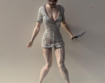 Silent Hill 2 remake Figure Nurse 3D printed James sunderland pyramid head