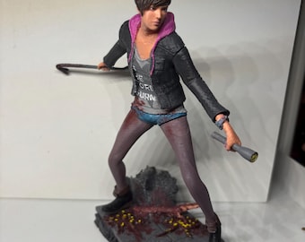 Resident Evil Revelations 2 Moira Burton Figure 3D printed Leon Kennedy